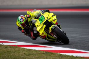 Morbidelli Keeps VR46's Barcelona Test Rolling Despite Rain Cutting Day Short