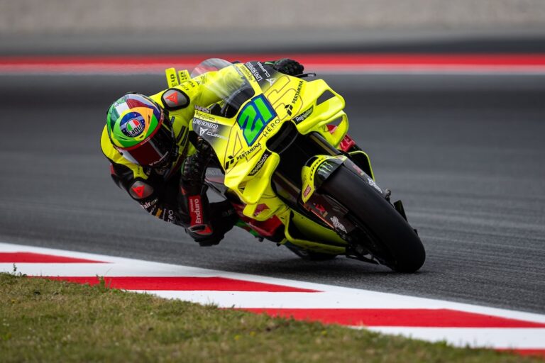Morbidelli Keeps VR46’s Barcelona Test Rolling Despite Rain Cutting Day Short