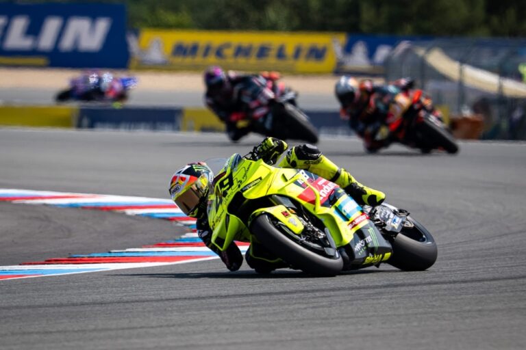 Di Giannantonio Brno Sprint Gamble: VR46 Star Takes Solid Fourth and Stays in the Title Fight