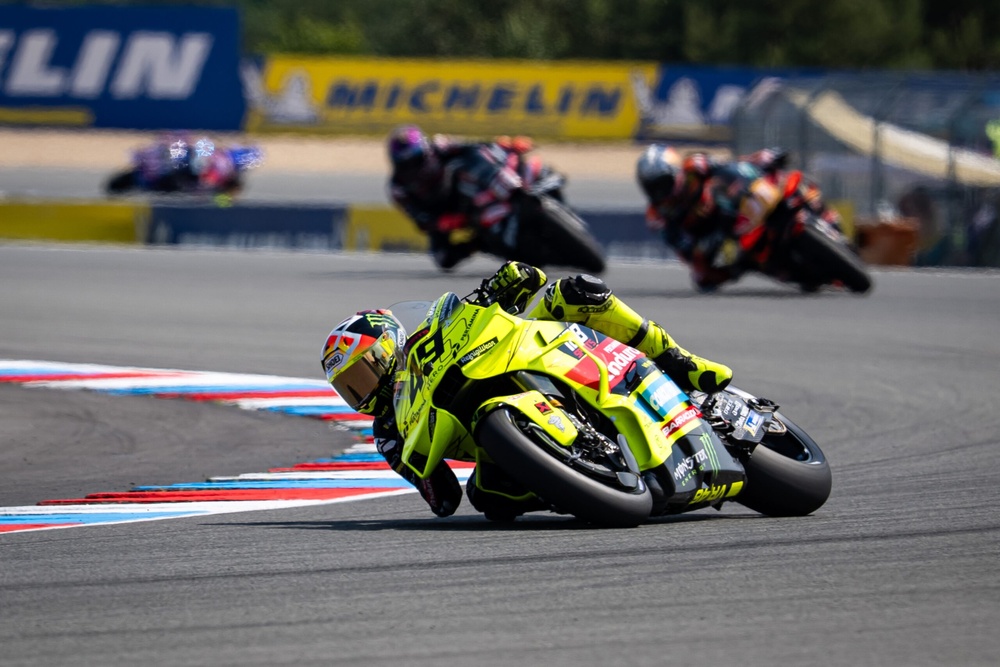 Di Giannantonio Brno Sprint Gamble: VR46 Star Takes Solid Fourth and Stays in the Title Fight