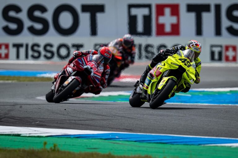 Di Giannantonio Fights Back to Fourth at the Dutch GP and Closes In on the Title