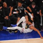 Karl-Anthony Towns Foul Trouble Derails Knicks Early as Spurs Dominate NBA Finals Game 4