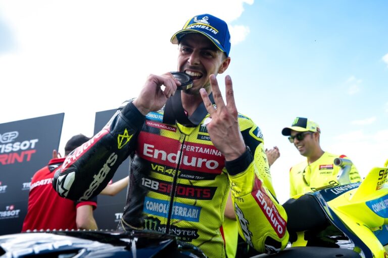 Di Giannantonio Grabs Fifth Sprint Podium at Sachsenring to Close on Title Lead