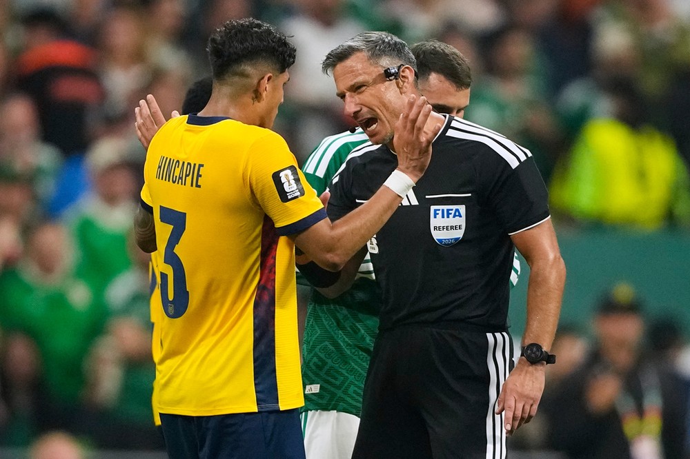 Piero Hincapié Becomes Second Player Sent Off for Covering Mouth