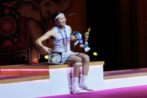 An Se-young Storms Past Yamaguchi for Second World Title