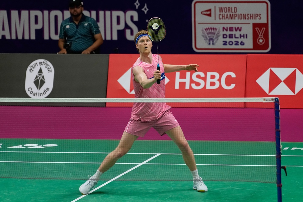 Antonsen Survives Nguyen Test in Marathon Delhi Battle