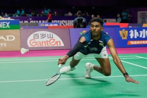 Ayush Shetty Stuns Shi Yuqi at BWF World Championships