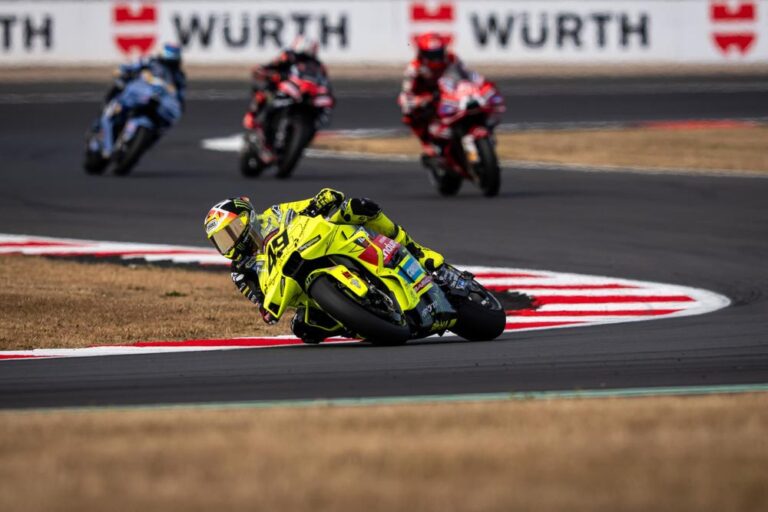 Di Giannantonio Finishes Fifth as VR46 Grabs Double Points in Silverstone Sprint