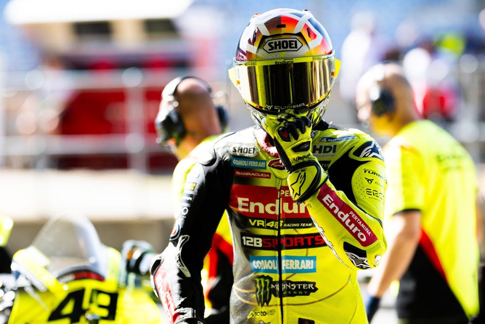 Di Giannantonio Third in Silverstone MotoGP Practice, Books Direct Q2