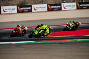 VR46 Aragon Sprint Ends in Crash and Frustration